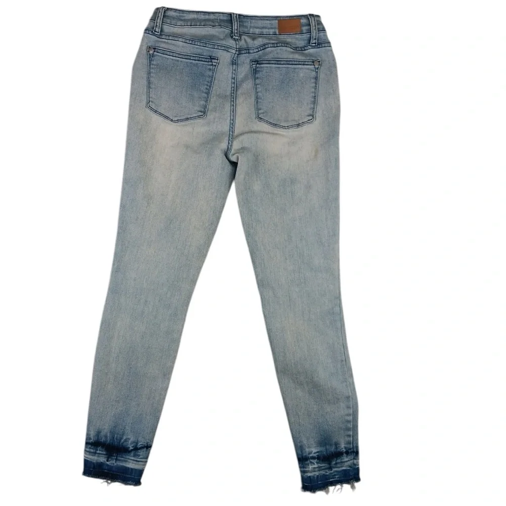 Judy Blue Jeans Womens 15/32 Blue Lydia Skinny Fit Denim Jeans - Picture 3 of 5